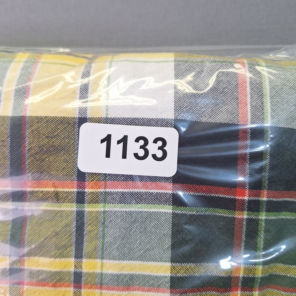 Cinch Mens Plaid Button Down Shirt Yellow Green Long Sleeve MT10621428 Large - Picture 9 of 9